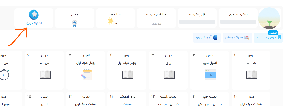 خرید اشتراک ویژه