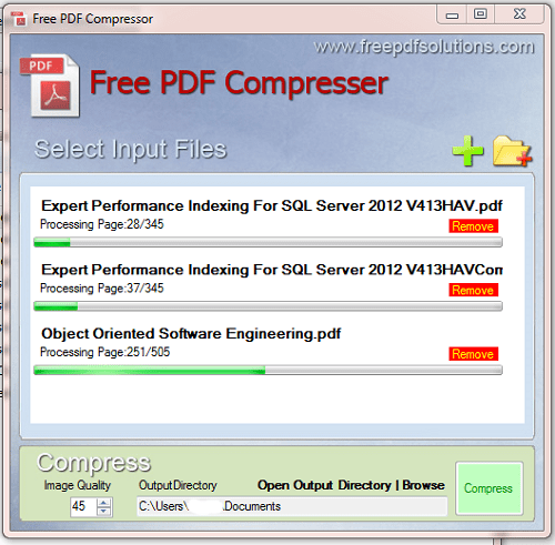 نرم‌افزار  Free PDF Compressor