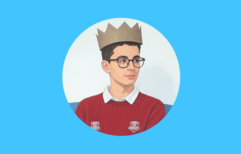 حسام خوگر تایپیست نوجوان